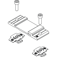 K2 2004375 InsertionRail 2.0 CrossConnector Schwarz 2
